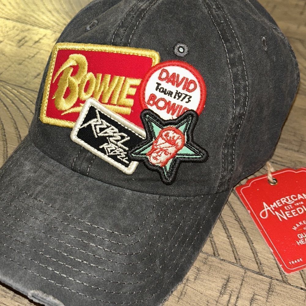 🎶🎤 David Bowie 1973 ZiggyStar 💫Dust 🧢 Be a Rebel Rebel in this hat ☀️Protect